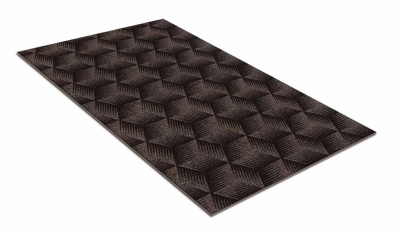 Коврик Shahintex придверный влаговпитывающий Фокус 67х120 мокко 02 S