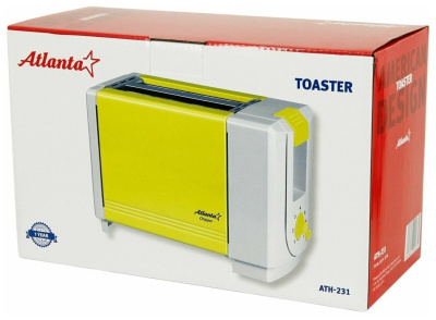 Тостер Atlanta ATH-231 Yellow