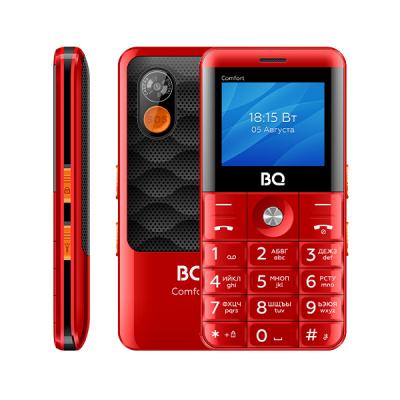 Мобильный телефон BQ-2006 Comfort Red+Black