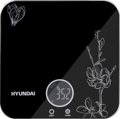 Кухонные весы Hyundai HYS-KG421 черный
