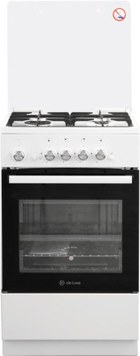 Плита газовая De Luxe 5040.42г(кр.) Ч/Р