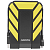 Внешний HDD 1Tb AData HD710 Pro USB 3.2 Black/Yellow (AHD710P-1TU31-CYL)