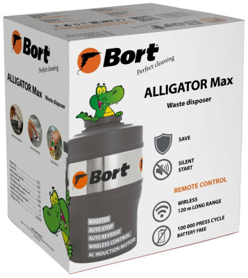 Измельчитель пищевых отходов Bort ALLIGATOR MAX