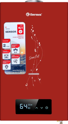 Газовая колонка Thermex S 20 MD (Art Red)