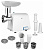 Мясорубка BQ MG1004 White-Blue