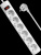 Сетевой фильтр Defender DFS 153 3м (6 розеток) White