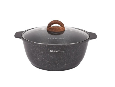 Кастрюля-жаровня Kukmara Granit ultra original 5 л жго51а