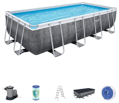 Бассейн каркасный Bestway 56998 (549 x 274 x 122 см,14812 л)