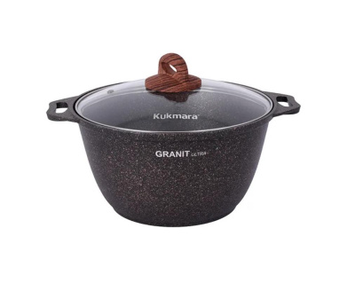 Кастрюля Kukmara Granit ultra original 8 л кго82а