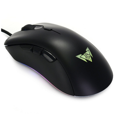 Мышь CROWN CMGM-904 RGB (USB) Black