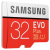 Карта памяти Samsung microSD Evo Plus 32Gb Cl10+ADP