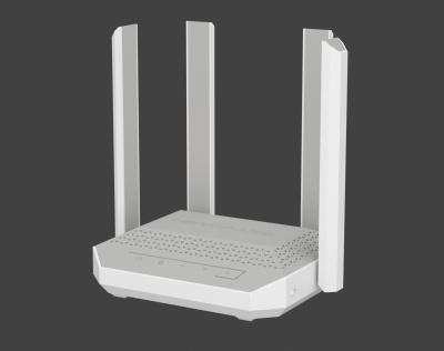 Беспроводной роутер Netcraze Challenger AX3000 Бело-серый