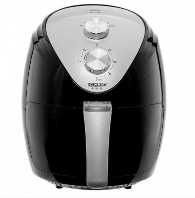 Аэрофритюрница Delta lux DE-6101 Черный