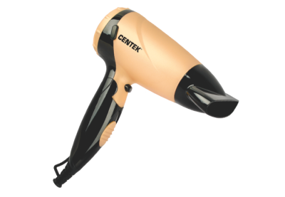 Фен CENTEK CT-2209 BLG (черный/золотой перламутр)