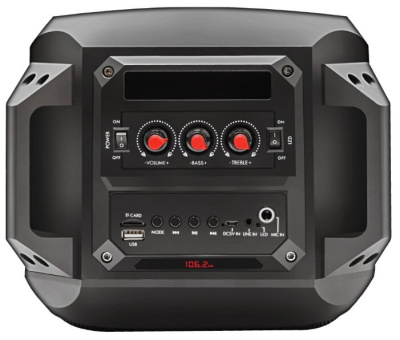 Портативная акустика Ginzzu GM-207