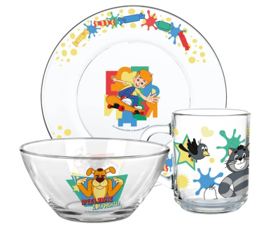 Набор посуды детский Простоквашино 315767