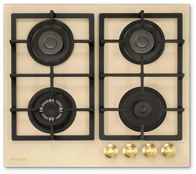 Газовая варочная поверхность Hyundai HHG 6436 BE