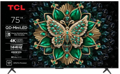 Телевизор TCL 75C6K