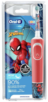 Зубная щетка Oral-B Vitality Kids D100.413.2K Spiderman (блистер)