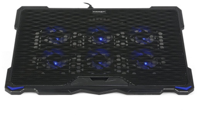 Теплоотводящая подставка CROWN MICRO CMLS-403 Blue LED Black