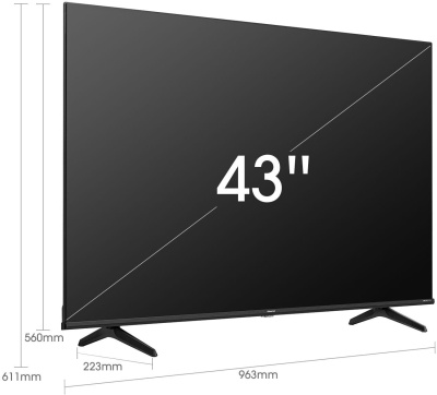 ЖК-телевизор, QLED Hisense 43E7HQ (ИМП)