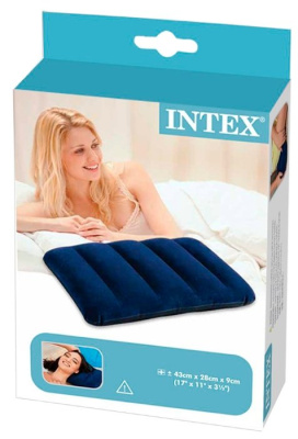 Надувная подушка Intex Downy Pillow 68672