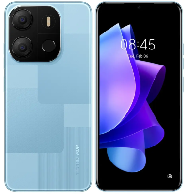 Смартфон TECNO POP 7 2/64GB Capri Blue
