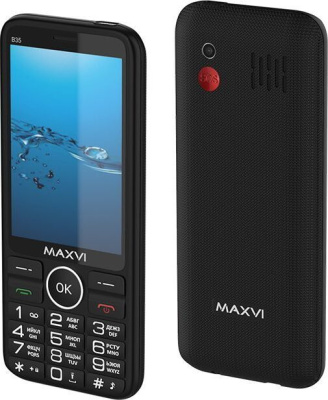 Мобильный телефон Maxvi B35 Black