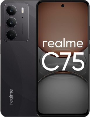 Смартфон Realme C75 8/256Gb Black