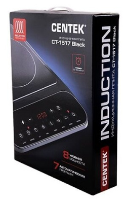 Настольная электрическая плита CENTEK CT-1517 черный