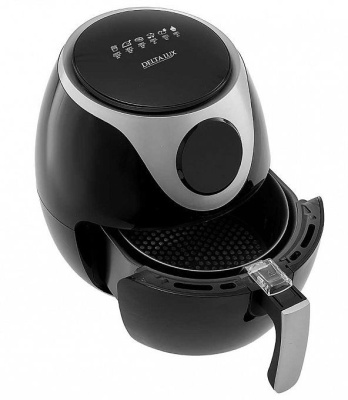 Аэрофритюрница Delta lux DE-6103 черный