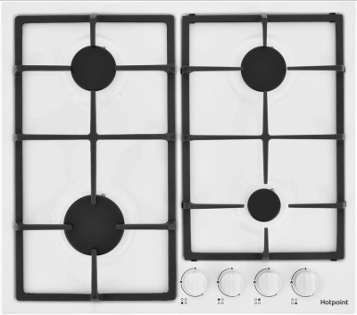 Газовая варочная поверхность Hotpoint HGMT 642 WH