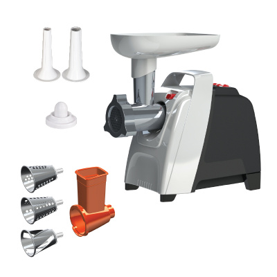 Мясорубка Аксион М 61.03 черно-серебристый