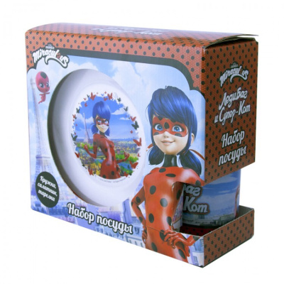 Набор для завтрака ND Play Stor "Леди Баг и Супер Кот" Бабочки 284 628