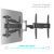 Кронштейн ONKRON NP47 black