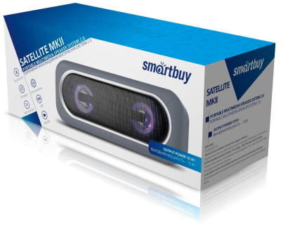Портативная акустика Smartbuy SBS-460 SATELLITE 2 серый