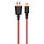 USB кабель Lightning Krutoff Modern (1m) красный