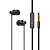 Наушники вкладыши Deppa Stereo Alum Mini Black (44185)