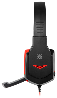 Гарнитура Defender Warhead G-320 черный/красный  (64033) Гарнитура Defender Warhead G-320 черный/красный  (64033)