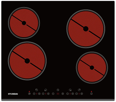 Электрическая варочная поверхность Hyundai HHE 6450 BG