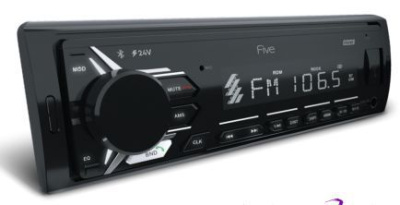 Автомагнитола FIVE F34W белый