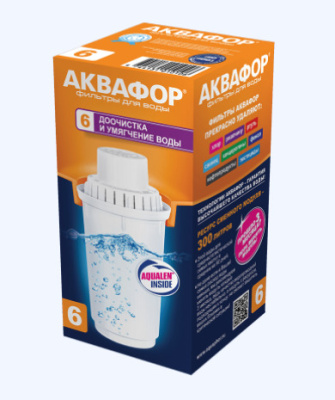 Картридж Аквафор В100-6 для кувшина