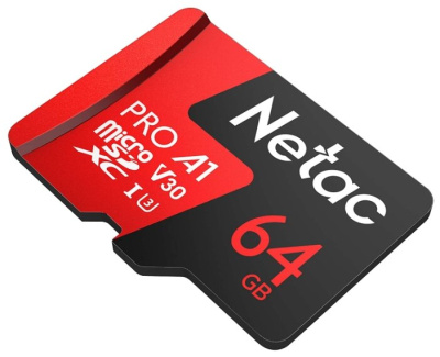 Карта флэш-памяти Netac MicroSD P500 Extreme Pro 32GB +ADP