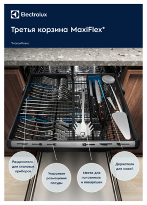 Посудомоечная машина встраиваемая Electrolux EEM 28200L