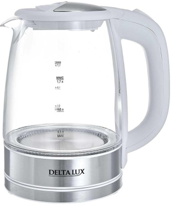 Чайник Delta lux DL-1204W Белый