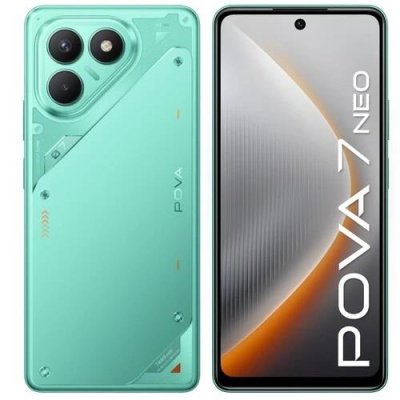 Смартфон TECNO Pova 7 Neo 8/256GB Neon Cyan