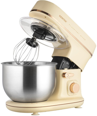 Планетарный миксер CENTEK CT-1139 бежевый