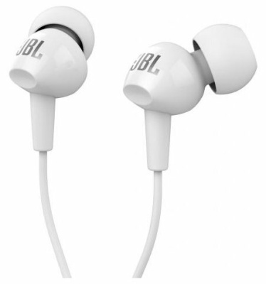 Наушники вкладыши JBL C100si White