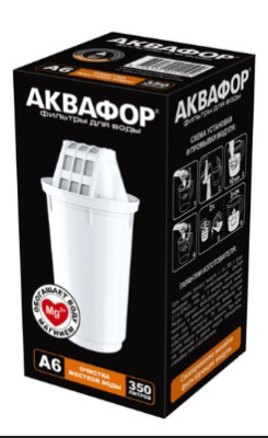 Картридж Аквафор А-6 (комплект 12 шт) для кувшина