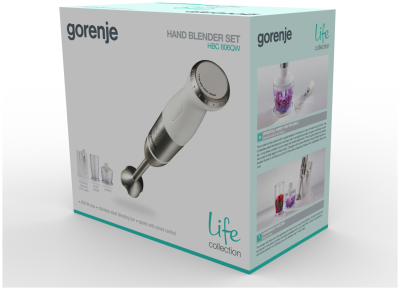 Блендер погружной Gorenje HBC806QW